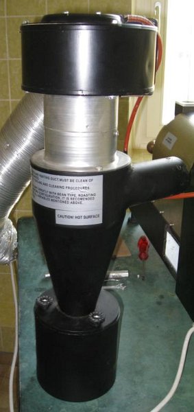 Maggio_24.jpg - 25/36Fan, cyclone and chaff bucket. Together they stand about 60cm tall.