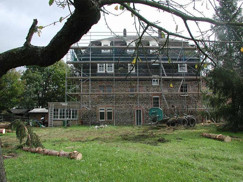 02.jpg - At the same time the rain gutters and 47 new windows were being installed in the house.